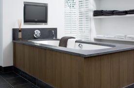 Binnenzonwering moderne keuken